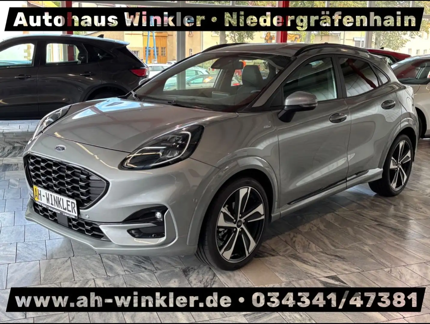 Ford Puma Hybrid ST-Line X Massage LED Winterpaket Silber - 1