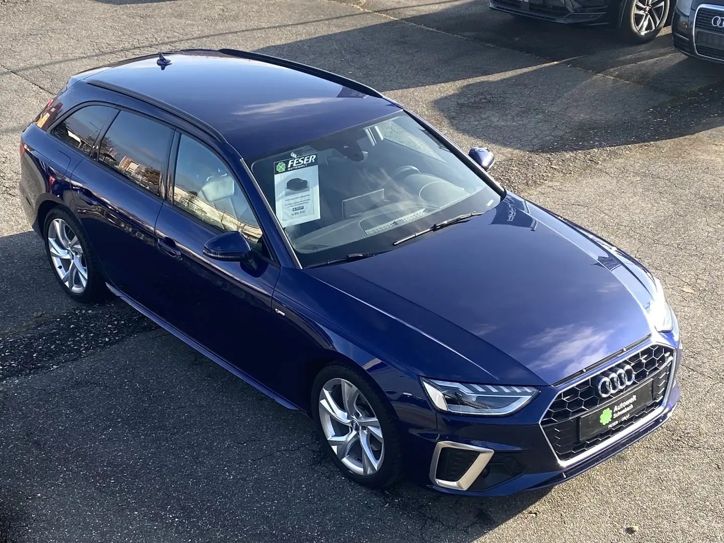 Audi A4 Avant 35 TDI S tr S line LED KAM ACC 18" eKLAP Blau - 1