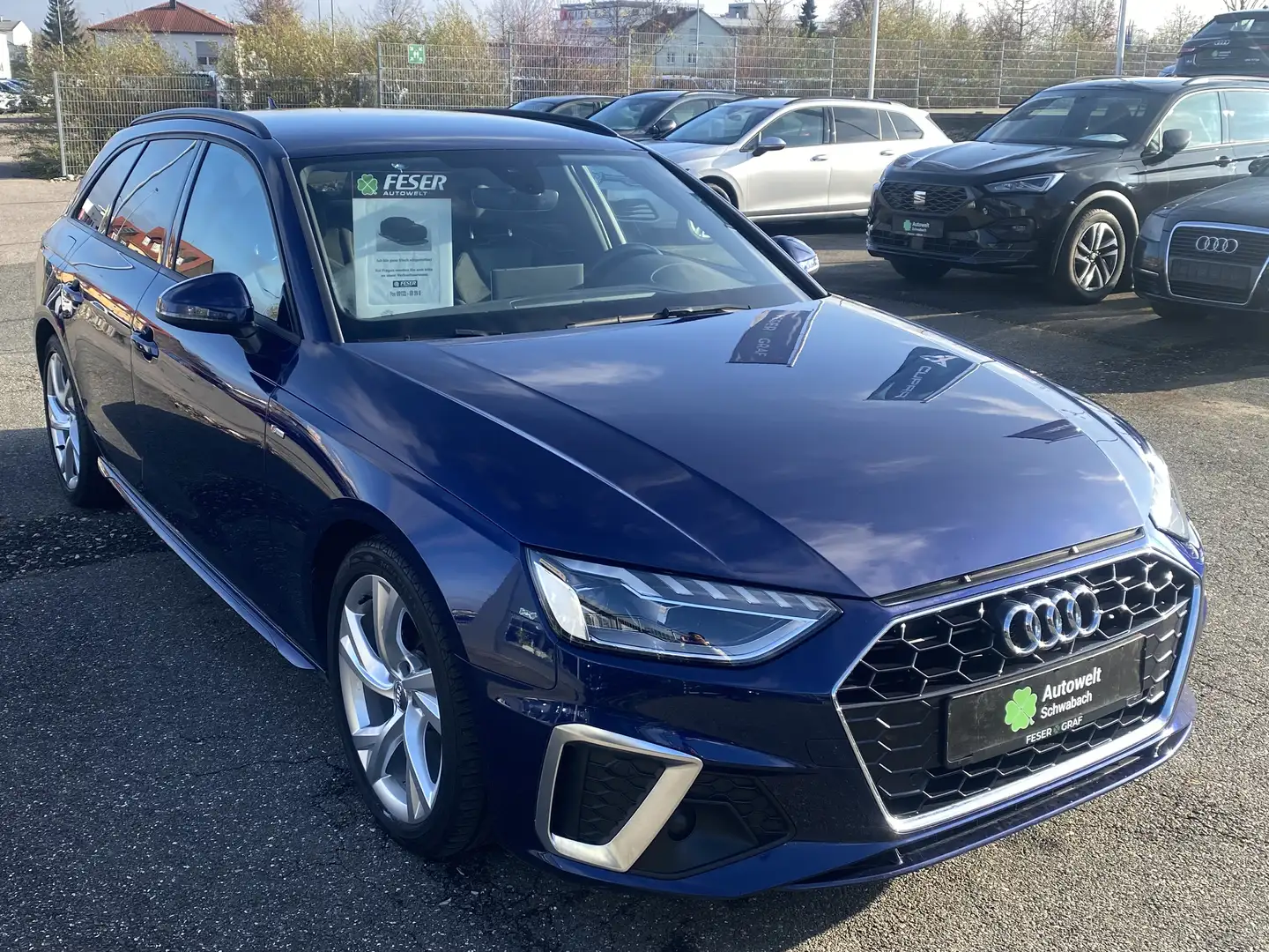 Audi A4 Avant 35 TDI S tr S line LED KAM ACC 18" eKLAP Blau - 2