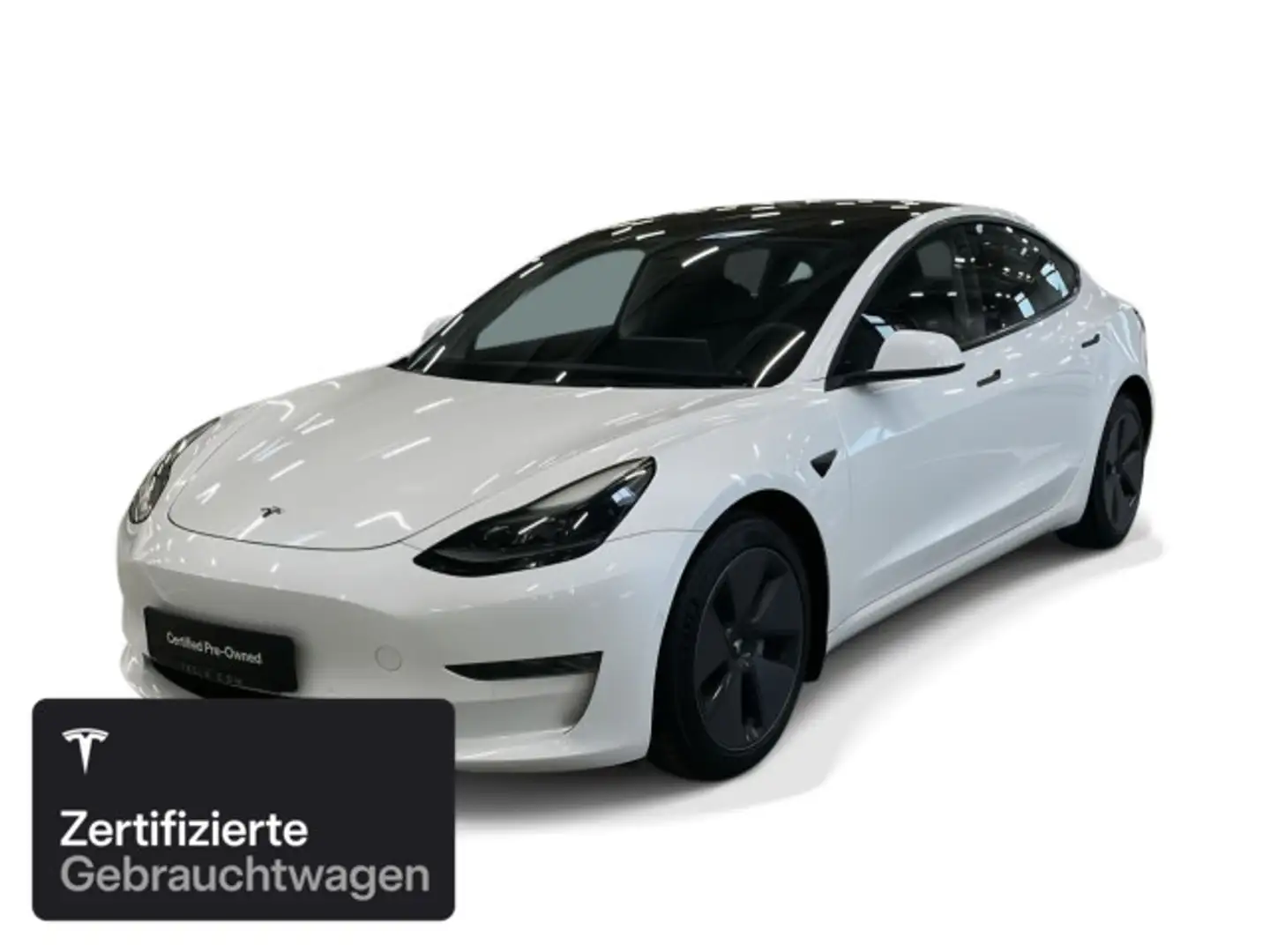 Tesla Model 3 Long Range AWD Weiß - 1