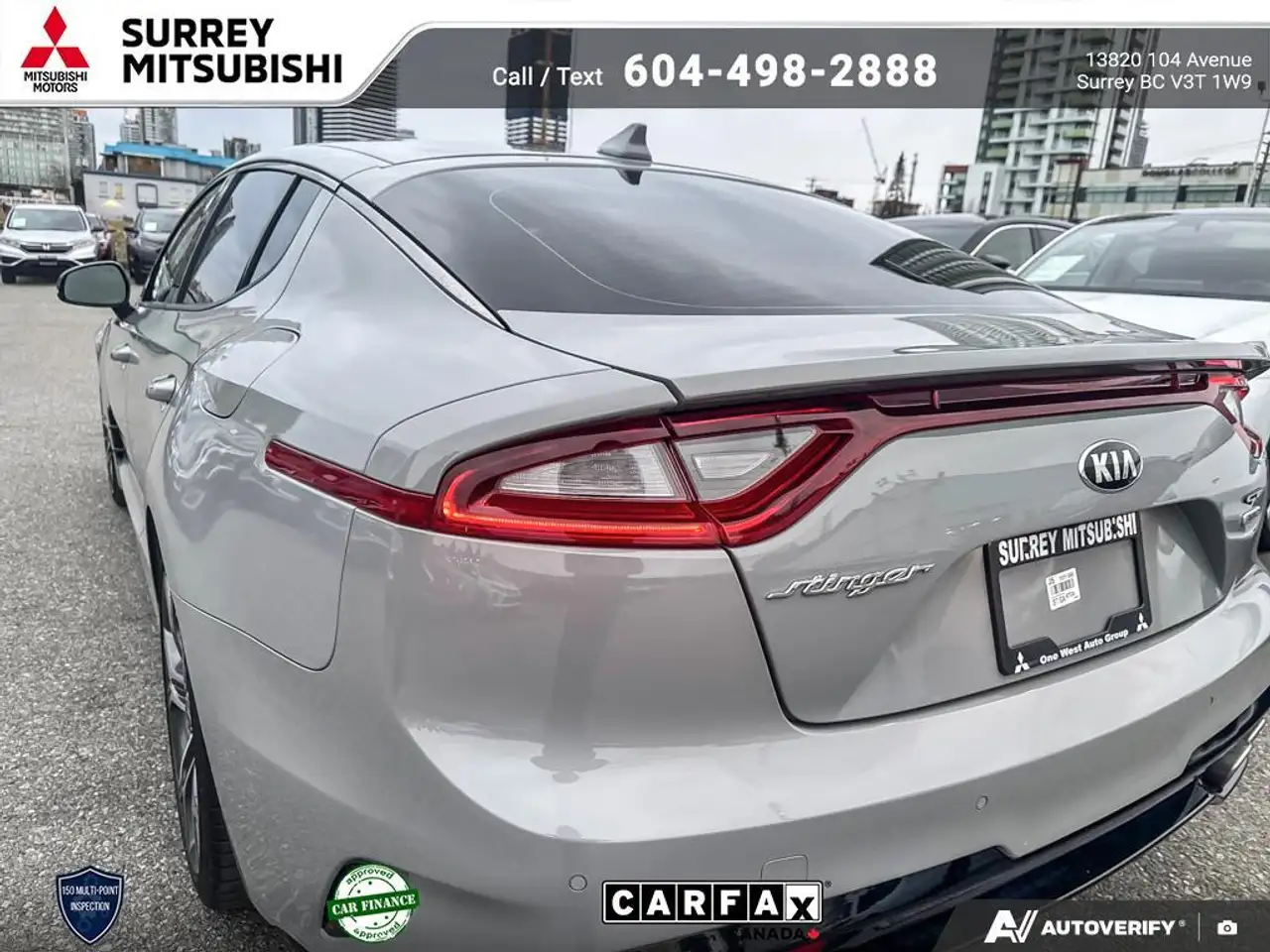 Kia Stinger снимка Kia Stinger