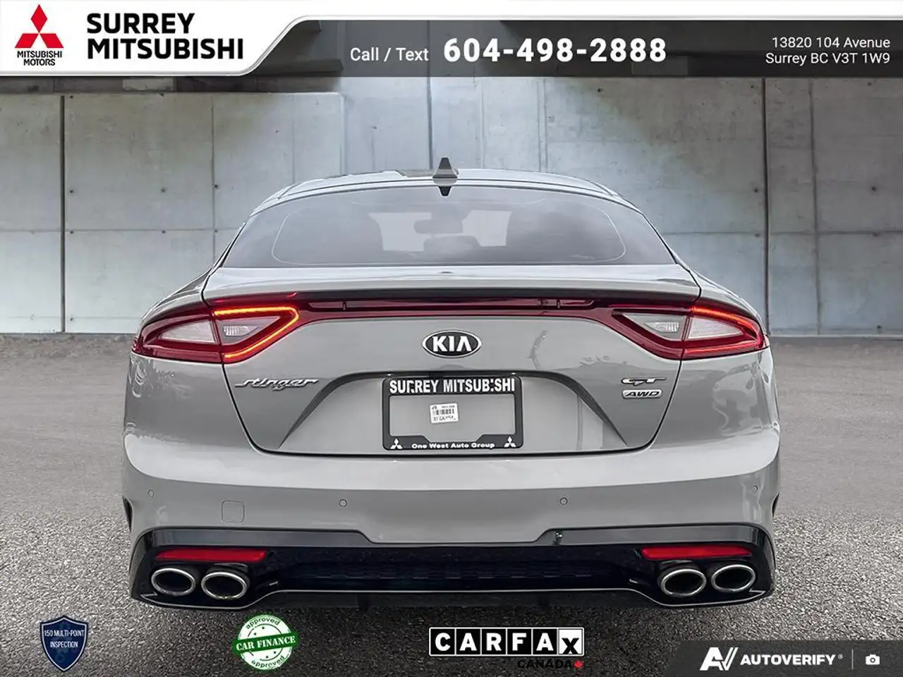 Kia Stinger снимка Kia Stinger