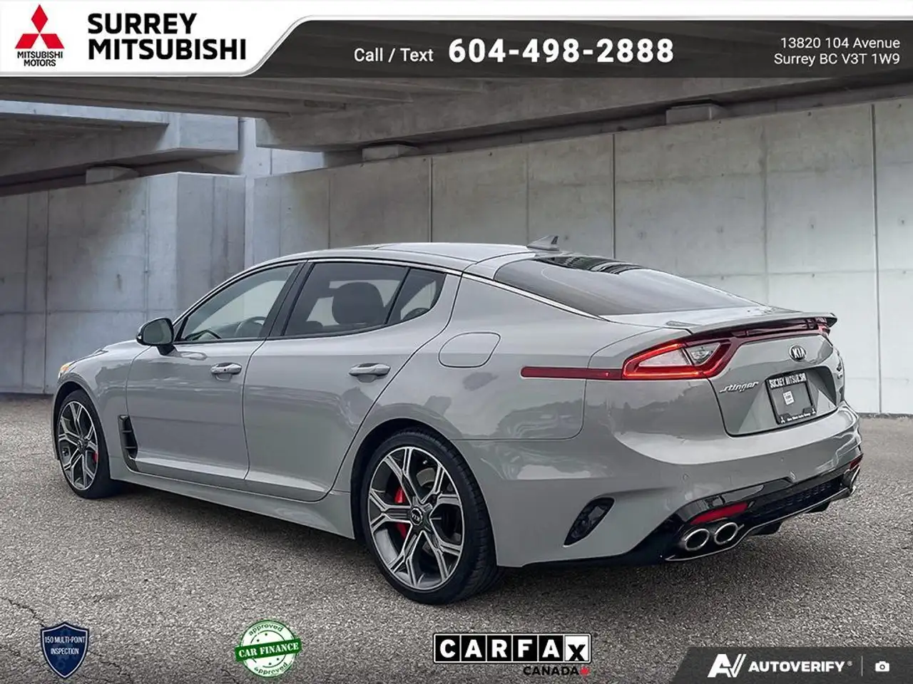 Kia Stinger снимка Kia Stinger