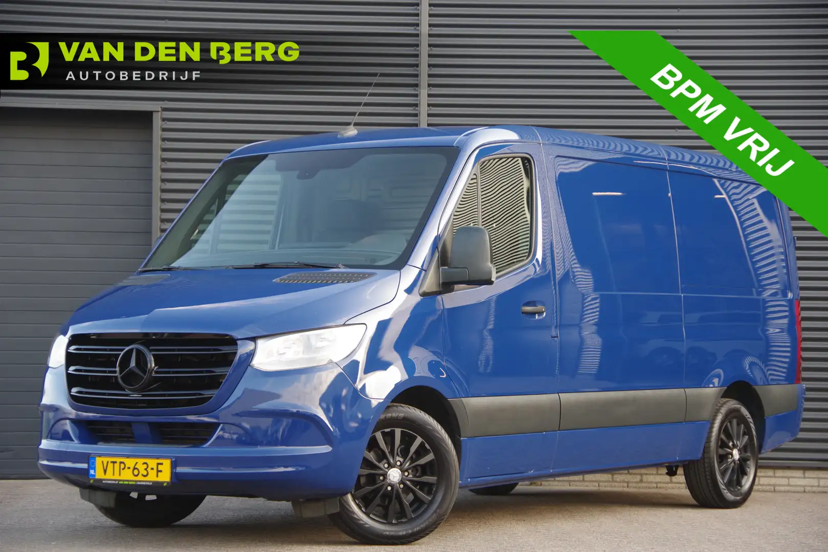 Mercedes-Benz Sprinter 316 2.2 CDI L2H1 TREKHAAK, MBUX 10,25'', CRUISE, S Albastru - 1