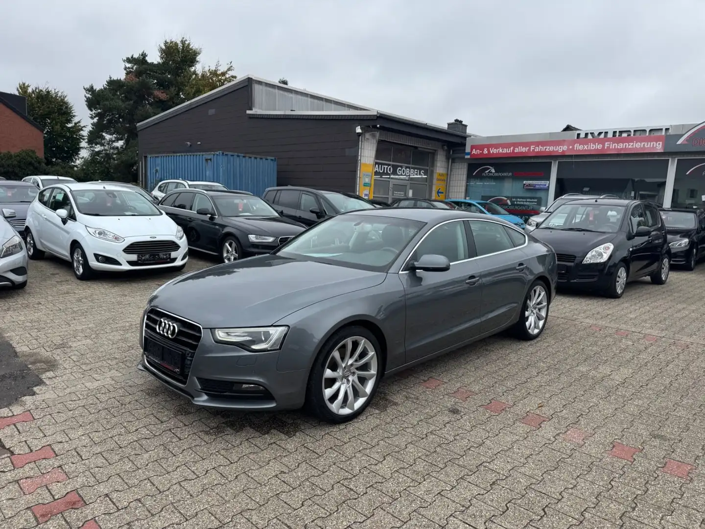 Audi A5 Sportb. 2.0 TDI LEDER Navi Bi-Xenon B&O Sound Grau - 1