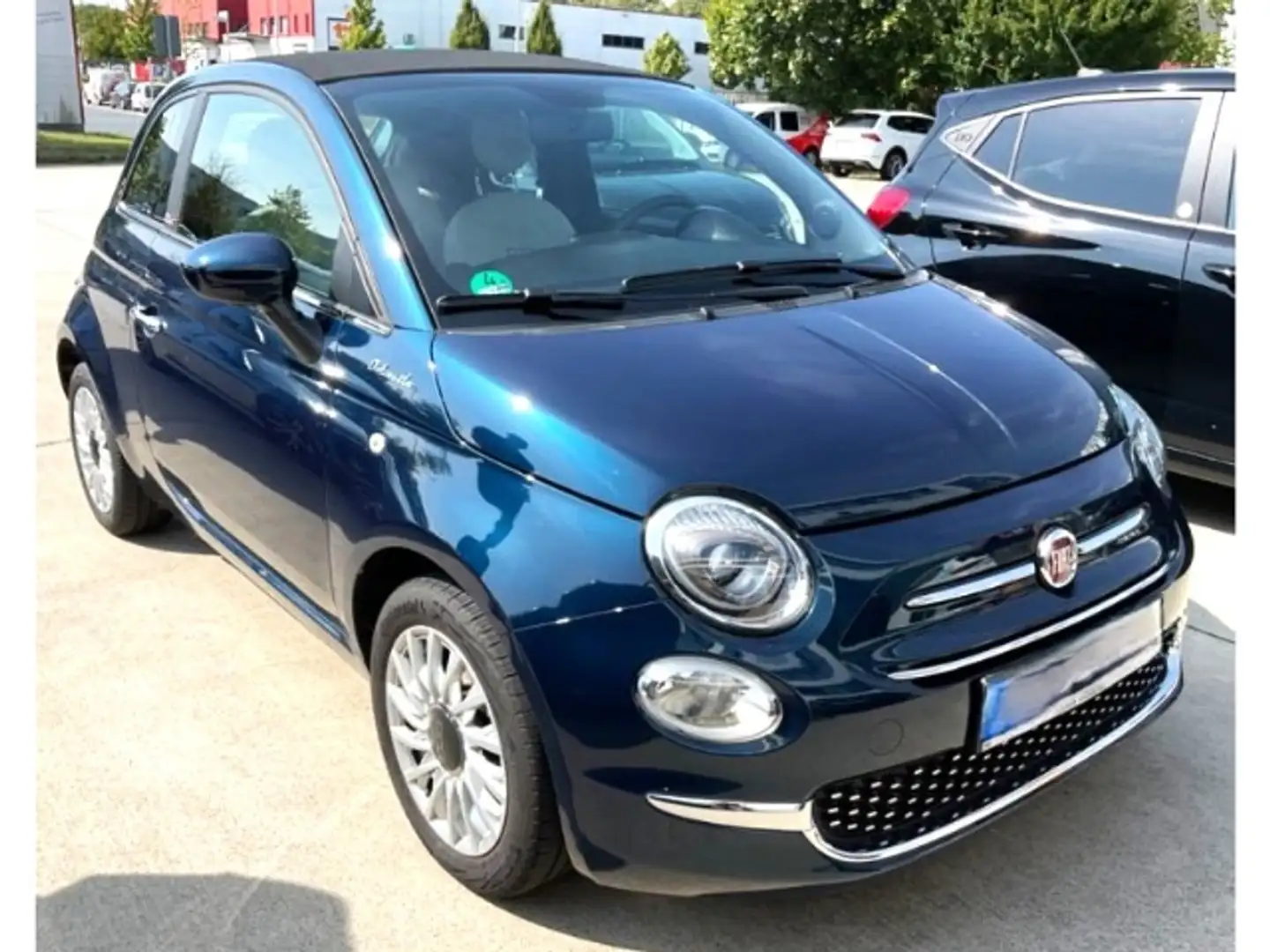 Fiat 500C DolceVita 1.0 Mild Hybrid EU6d MY21 UConnect DAB Blau - 2