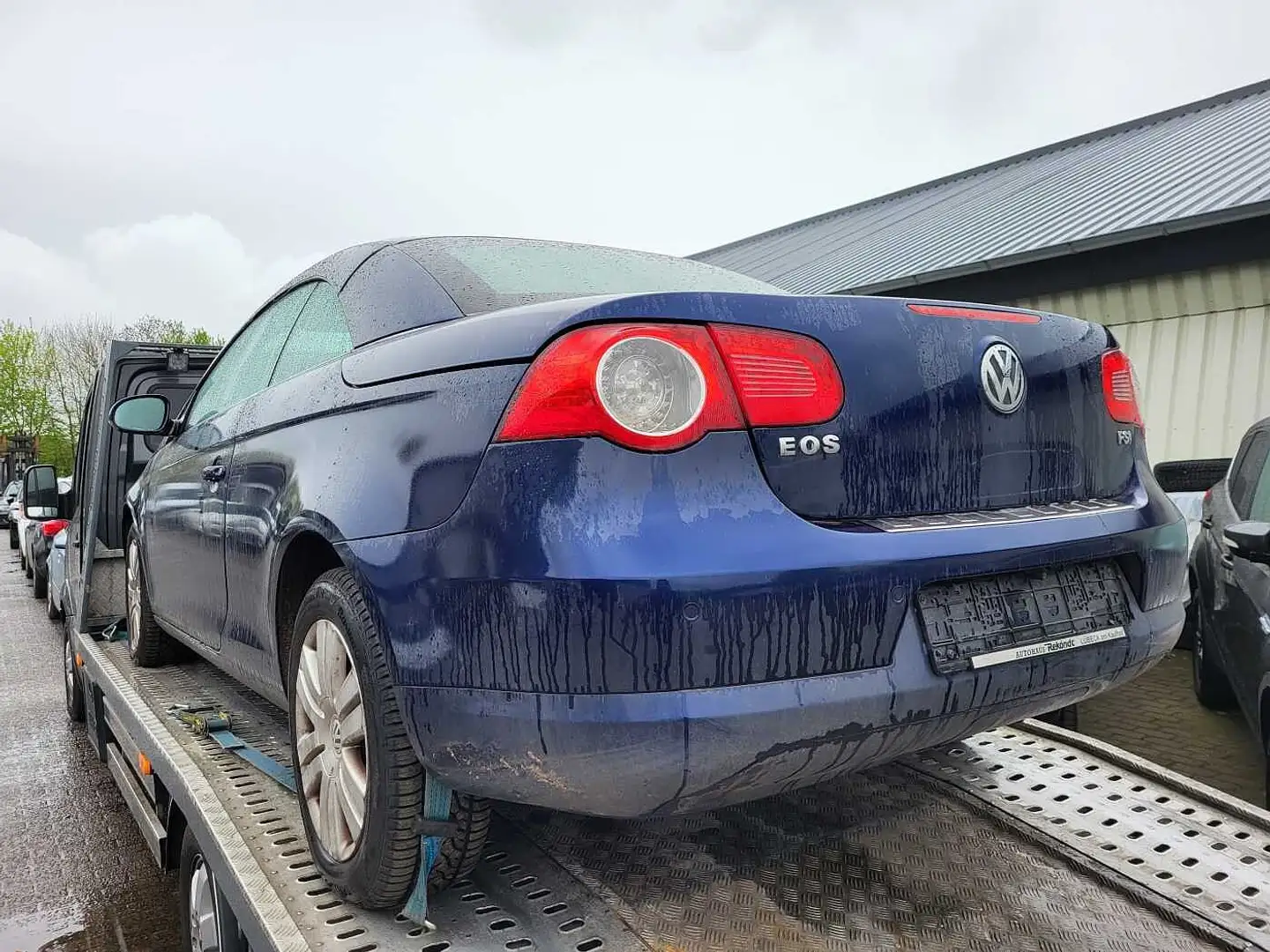 Volkswagen Eos 1.6 FSI Kék - 2