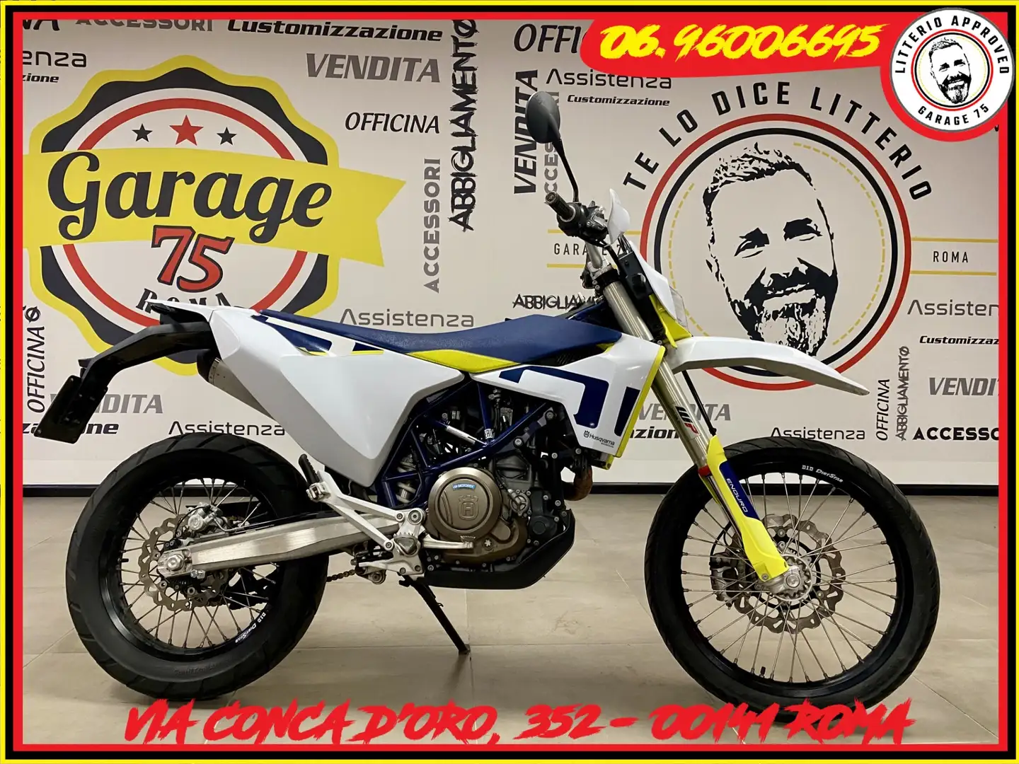 Husqvarna 701 Enduro Alb - 1