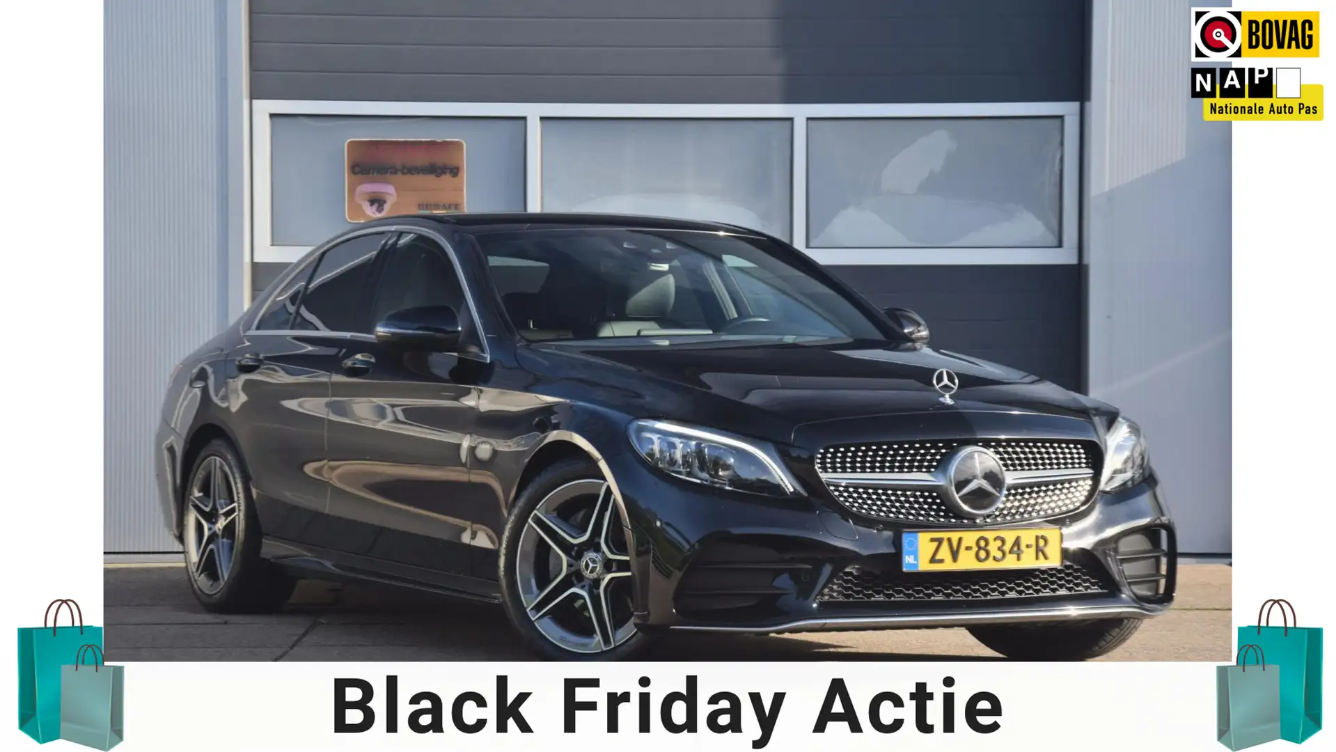 Mercedes-Benz C 180 Business Solution AMG + Rijassistentiepakket/Digit Noir - 1