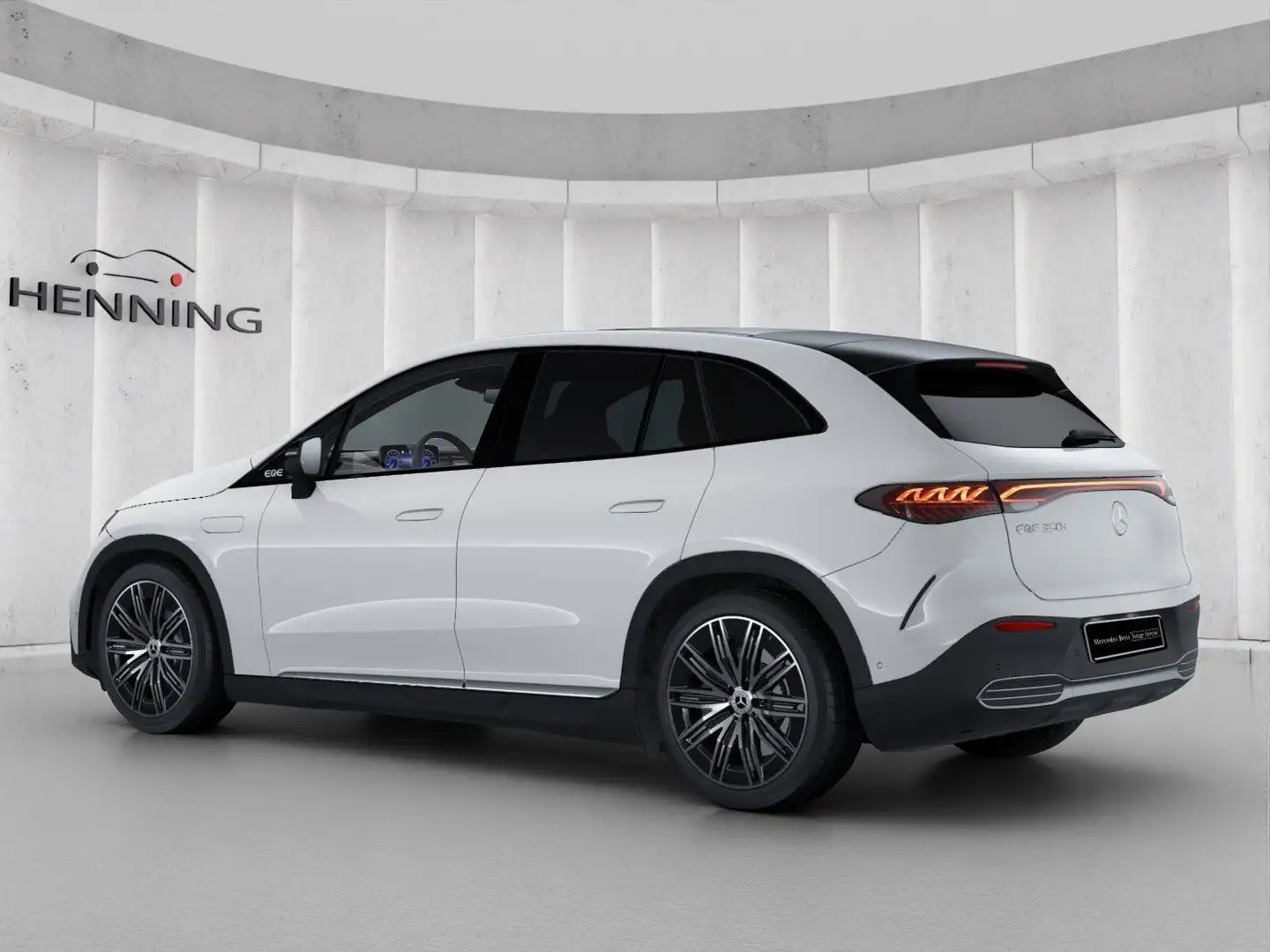 Mercedes-Benz EQE 350 SUV AMG Edit 96kWh Night Pano Burm 21" Weiß - 2