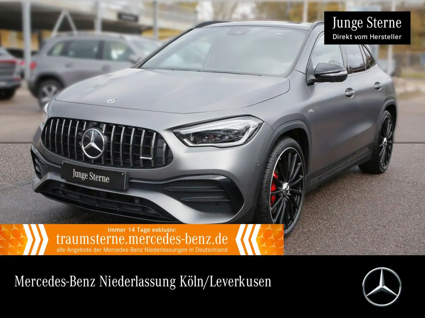 Mercedes-Benz GLA 35 AMG GLA 35 4M AMG+PANO+360°+AHK+MULTIBEAM+PERFSITZE Grau - 1