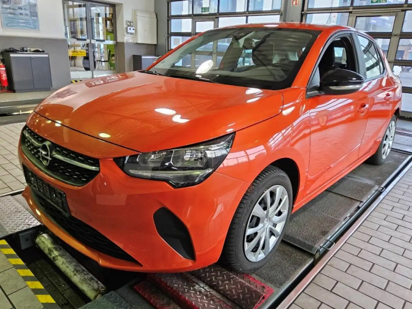 Opel Corsa-e F Edition 11 KW Charger SHZ Temp Orange - 2