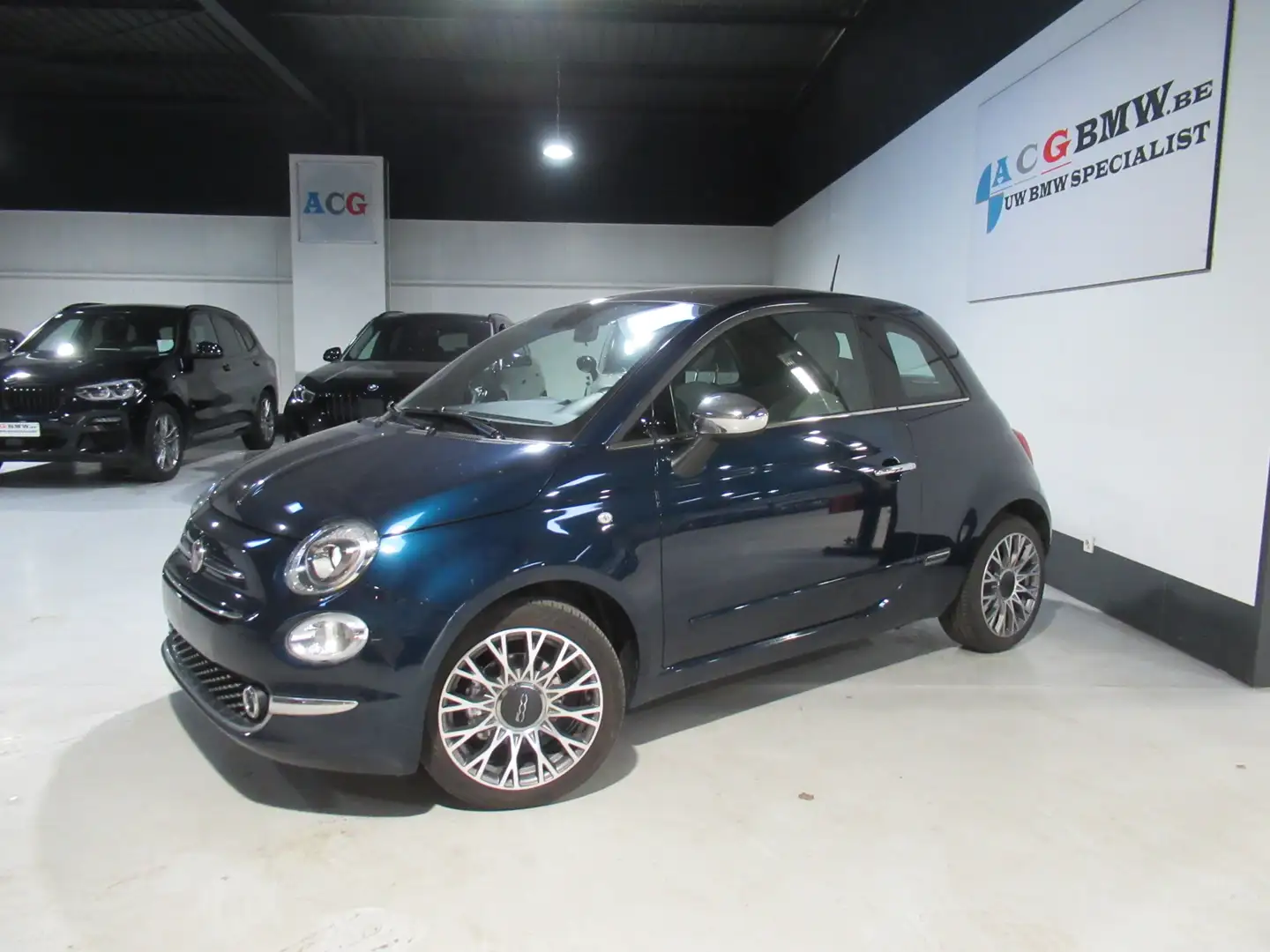 Fiat 500 Automaat Navi DAB Hifi ShortTurn Winter / zomerset Blau - 2