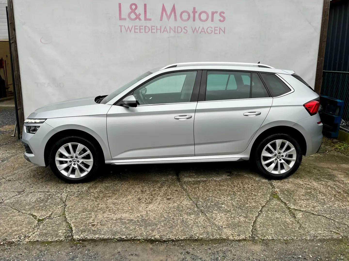 Skoda Kamiq 1.6 CR TDi Style DSG*Camera Led Keyless Carplay* Argent - 2
