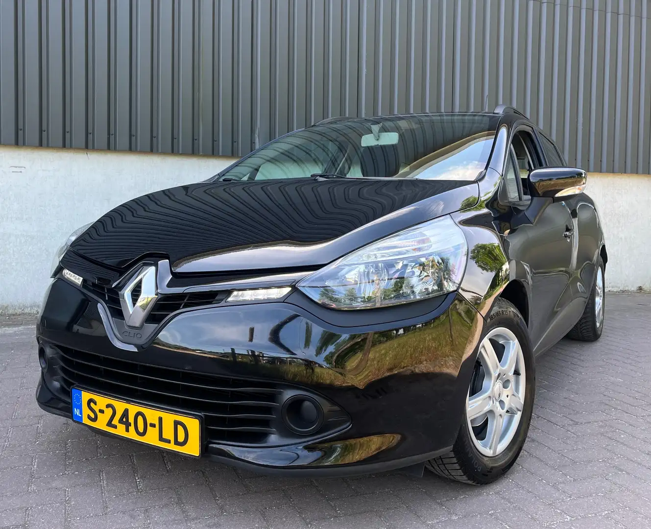 Renault Clio Clio 1.2 Estate Airco Apk Navi Bluetooth 2014 Zwart - 1