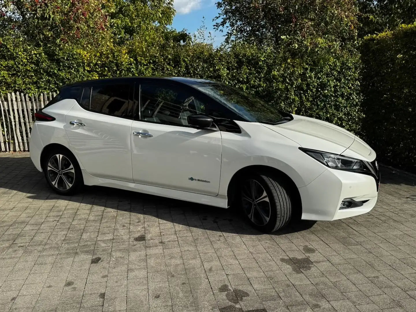 Nissan Leaf Leaf 40 kWh Tekna Blanc - 2