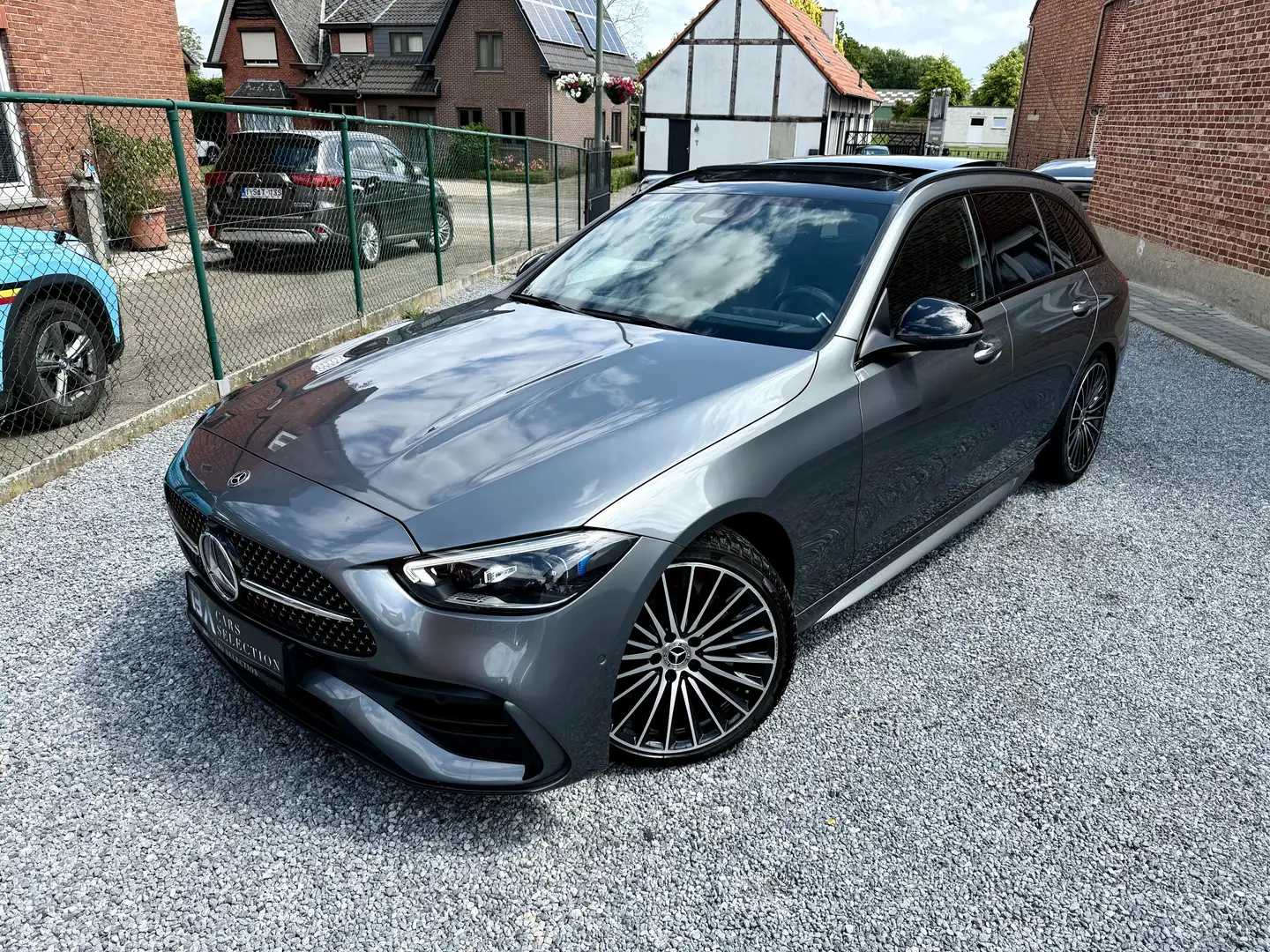 Mercedes-Benz C 220 d Break AMG Line | Pano! | 360 Camera | Headup! Gris - 1