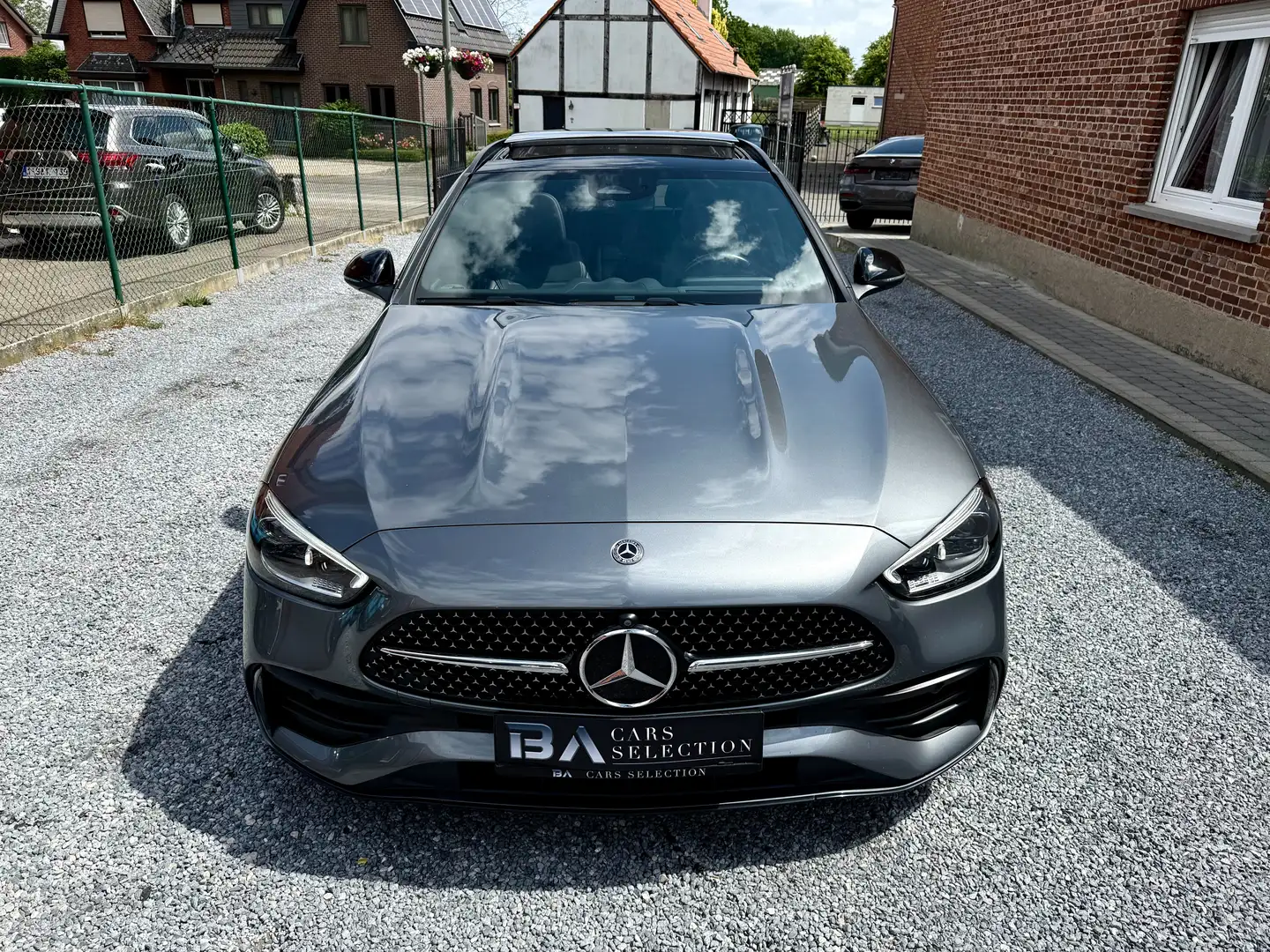 Mercedes-Benz C 220 d Break AMG Line | Pano! | 360 Camera | Headup! Gris - 2