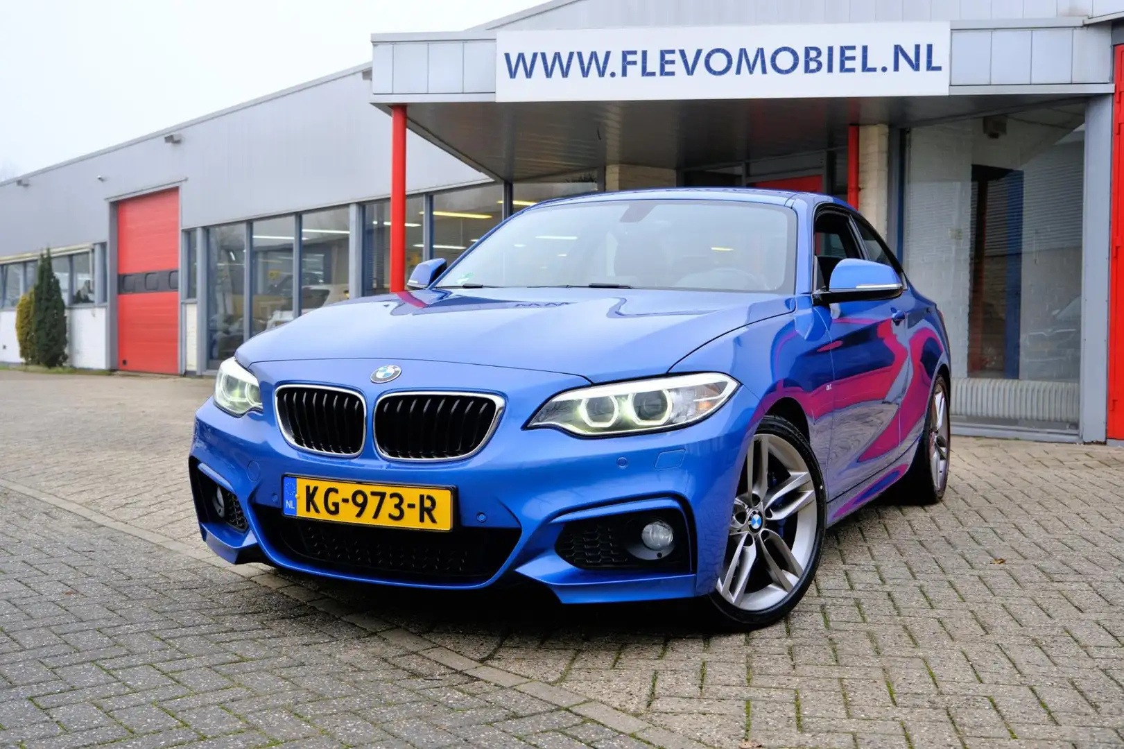 BMW 220 2-serie Coupé 220i 184pk M Sport Aut. Xenon|Alcant Bleu - 1