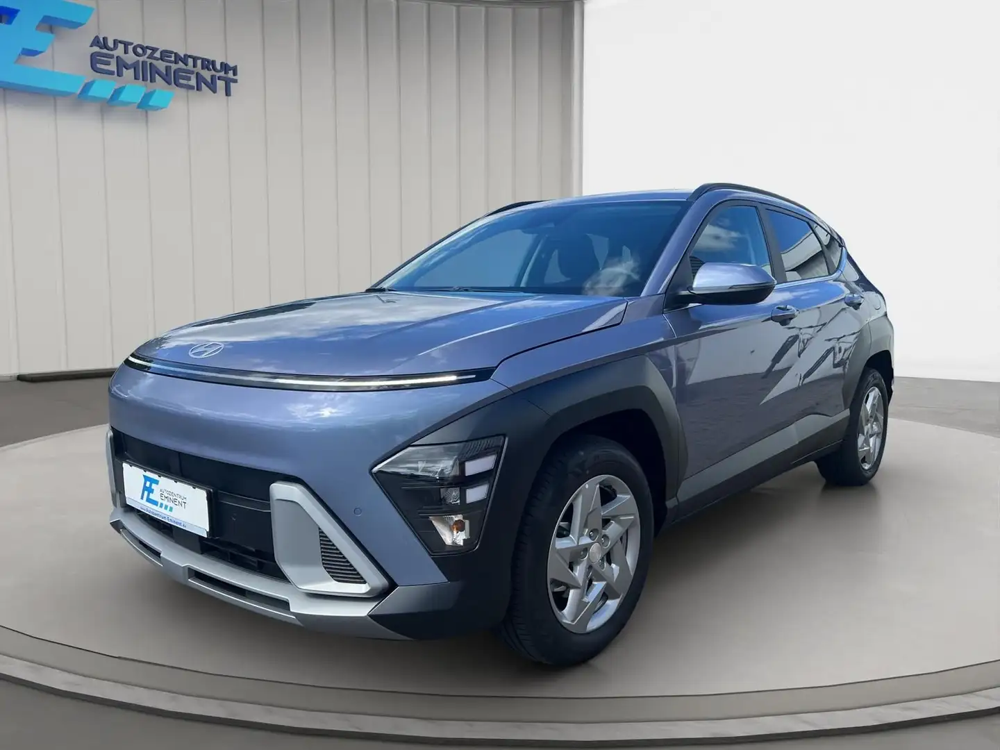 Hyundai KONA 1.6T-GDI DCT NAVI SHZ KAMERA LED-S. Blau - 1