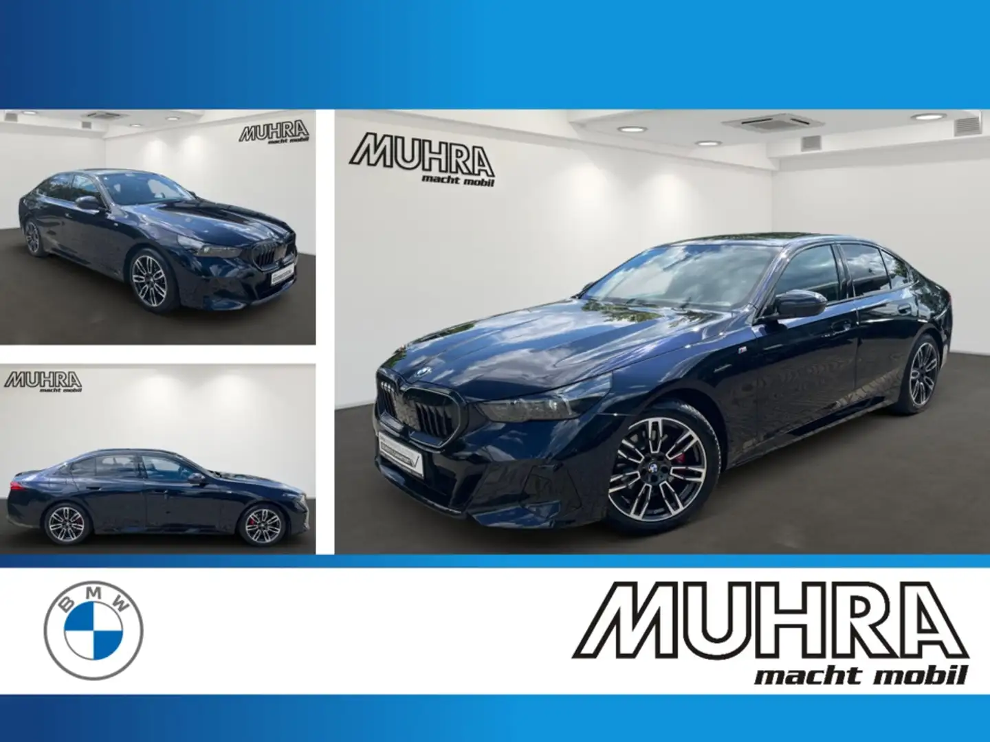 BMW 520 i M Sport Pro Pano Sthzg. AHK DA/PA+ HUD DAB Černá - 1