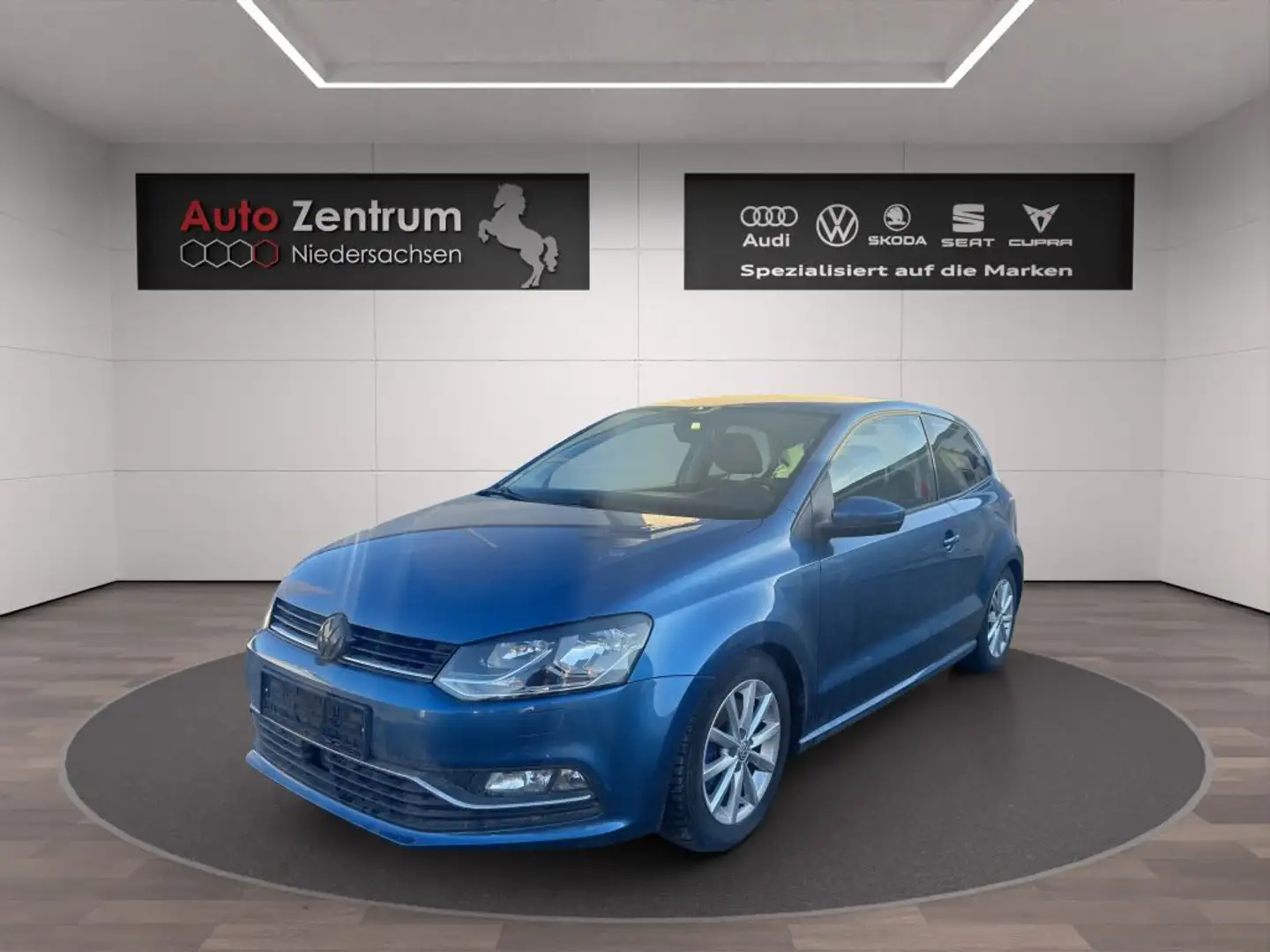 Volkswagen Polo 1.2 TSI Lounge NAVI*PDC'ACC Neupreis 29.986 EUR Blau - 1