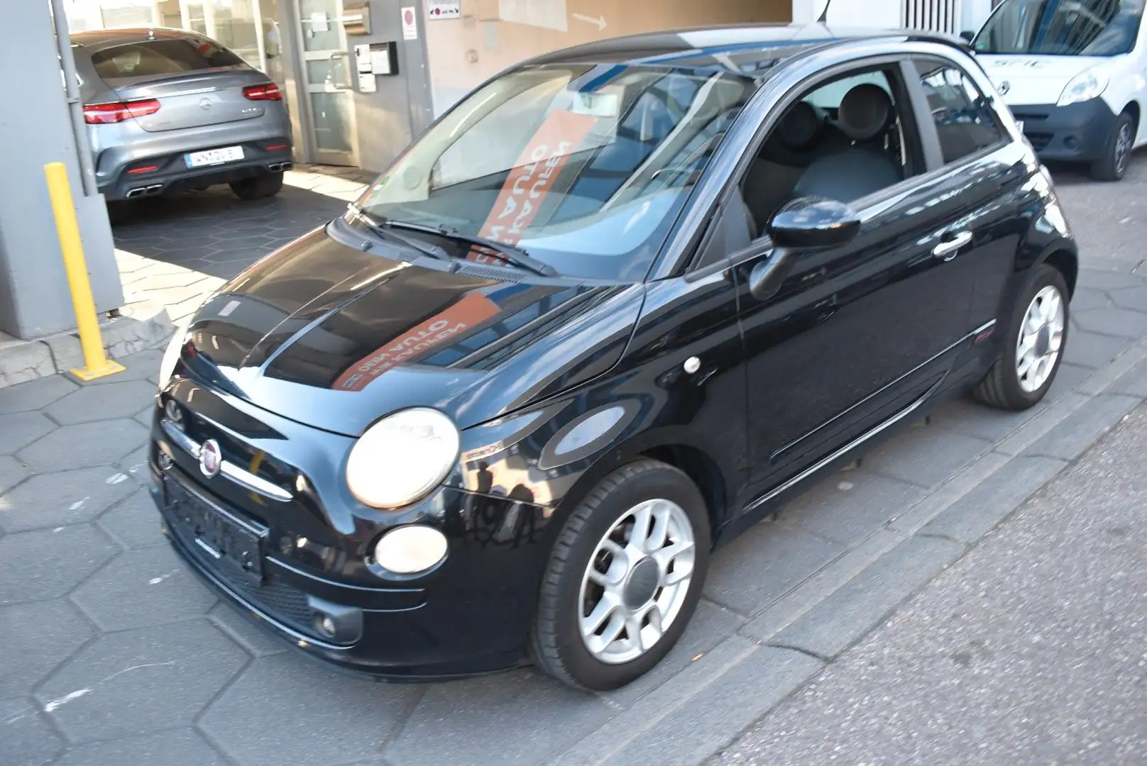 Fiat 500 Sport Leder*Tüv Neu*CityCar Schwarz - 2