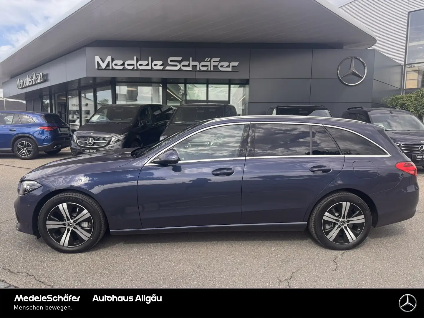 Mercedes-Benz C 300 C 300 T de 4M Avantgarde AHK MASSAGE Pano NP90 Blau - 2