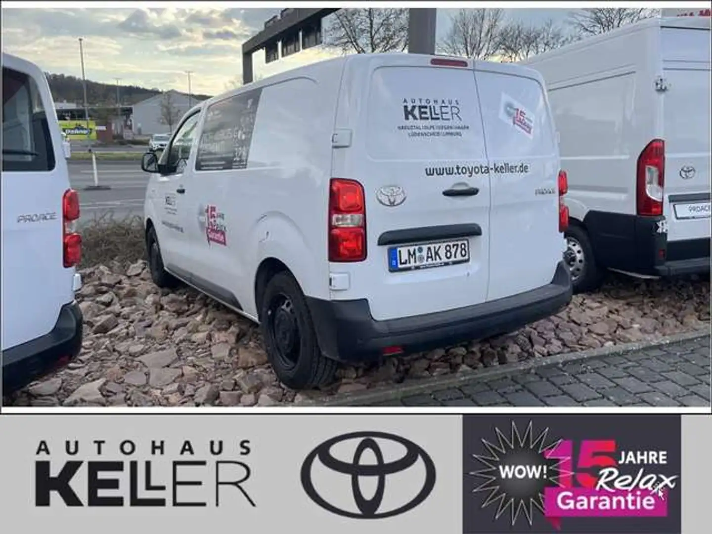 Toyota Proace 1,5-l-D-4D L1 Meister Navigation Weiß - 2