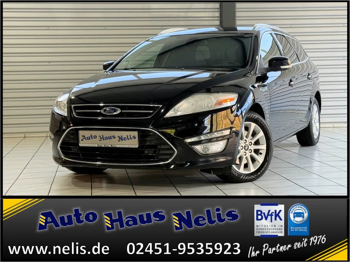 Ford Mondeo 2,0 TDCi Turnier Titanium Autom. PDC Allw Černá - 1