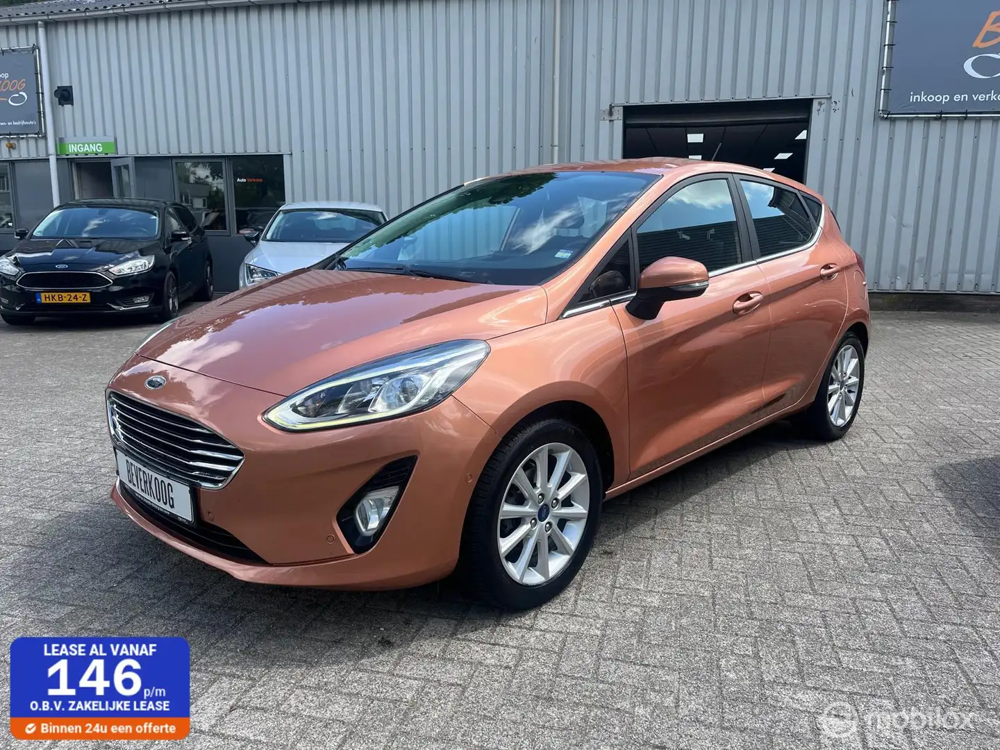 Ford Fiesta 1.1 63 KW /TITANIUM 6/12 M GARANTIE Braun - 1