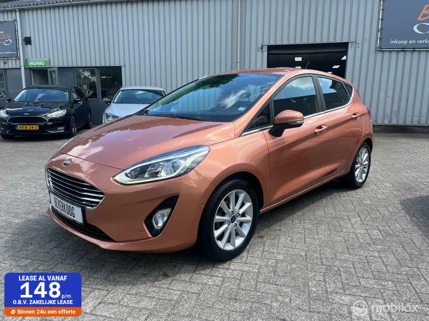 Ford Fiesta 1.1 63 KW /TITANIUM 6/12 M GARANTIE Brun - 1