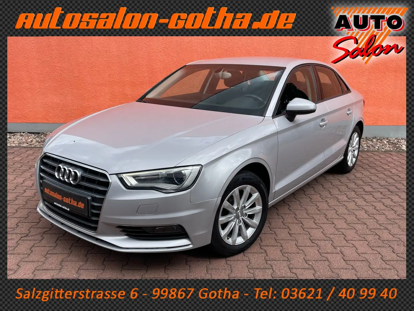 Audi A3 Limousine 1.4 TFSI ultra XENON+NAVI SHZ AHK Gris - 1