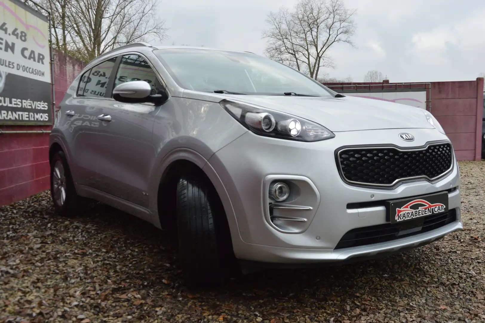 Kia Sportage 2.0CRDi 4WD Sense NEUF NAV CAM CUIR 54.121KM Grey - 2