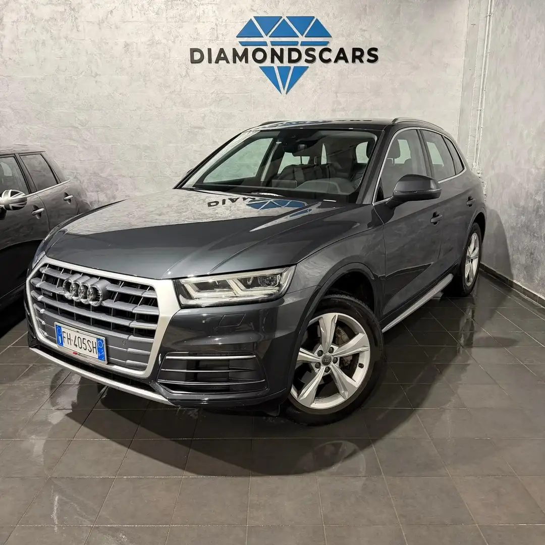 Audi Q5 Q5 2.0 TDI 190 CV quattro S tronic GANCIO TRAINO Gris - 1