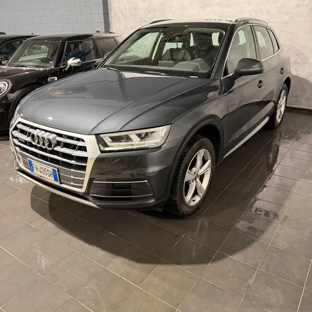 Audi Q5 Q5 2.0 TDI 190 CV quattro S tronic GANCIO TRAINO Gris - 2