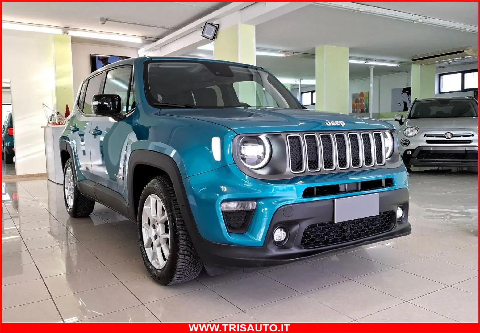 Jeep Renegade 1.6 MJT Limited NEOPATENTATI (FULL LED+ANDROID AUT Blu/Azzurro - 1