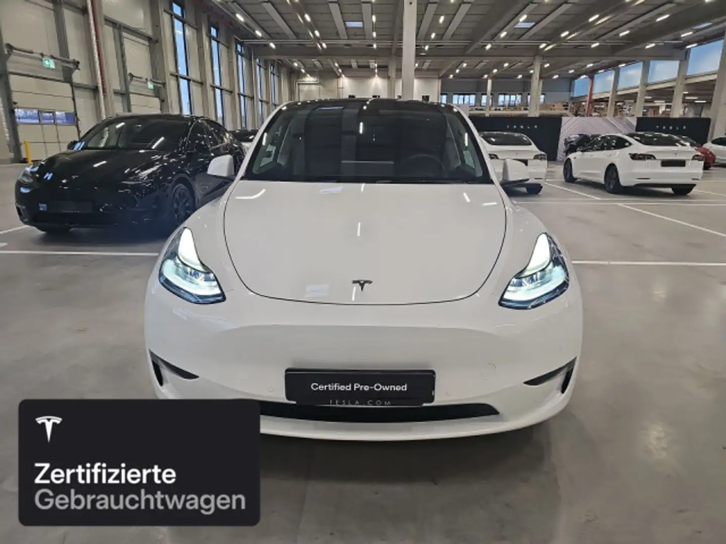 Tesla Model Y Long Range AWD Blanc - 2