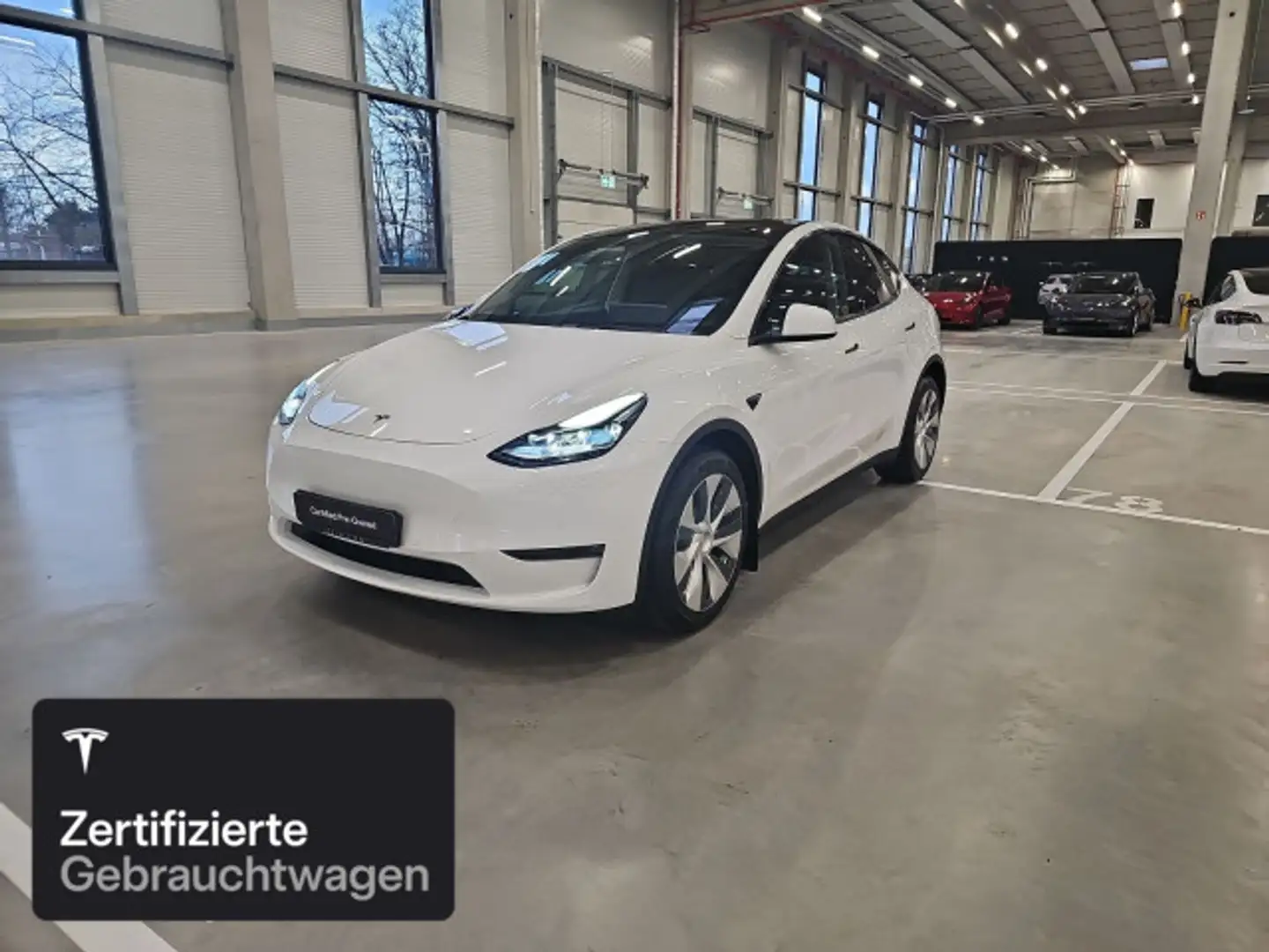Tesla Model Y Long Range AWD Blanc - 1