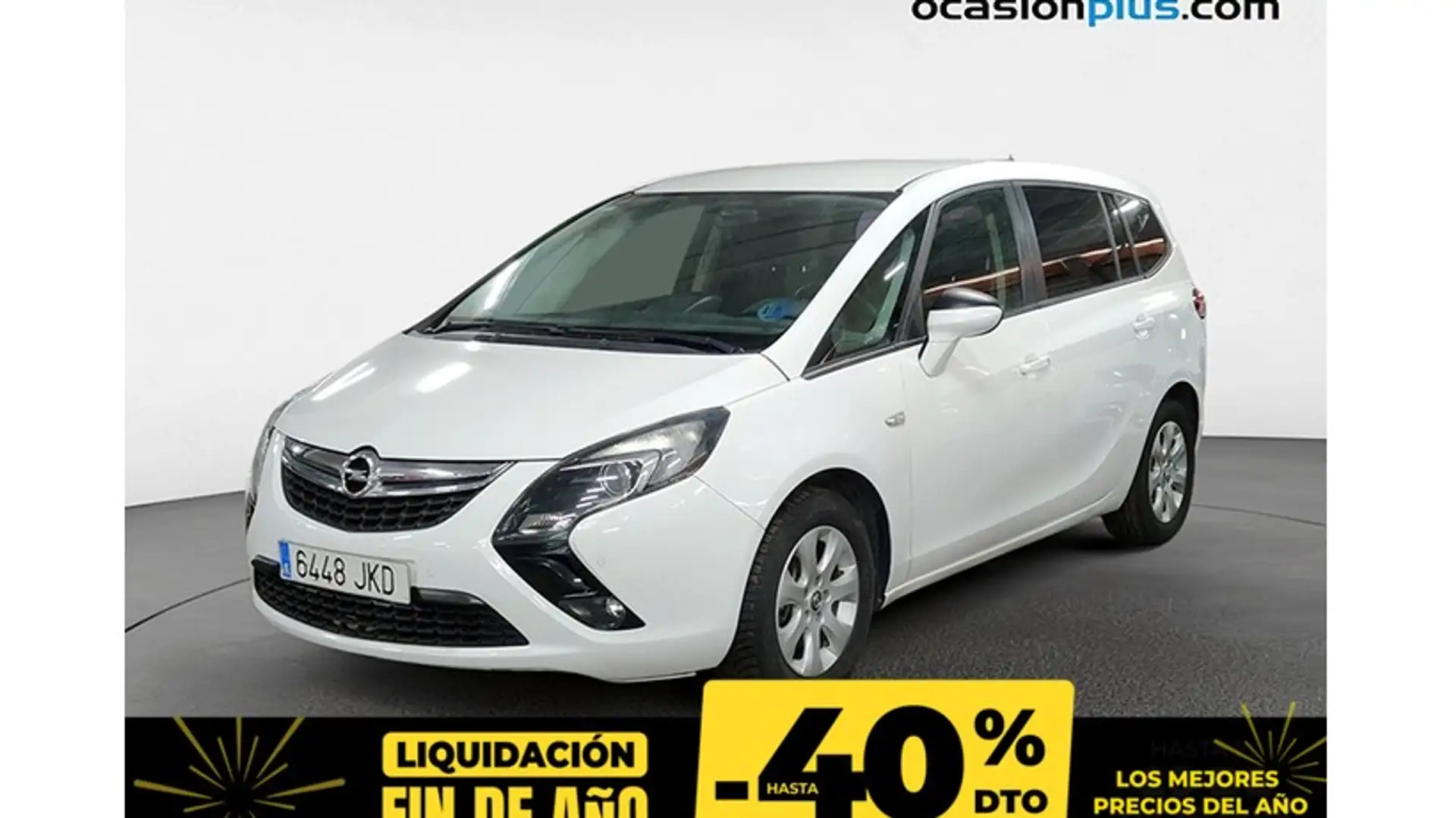 Opel Zafira Tourer 1.4 T Expression 120 Blanc - 1