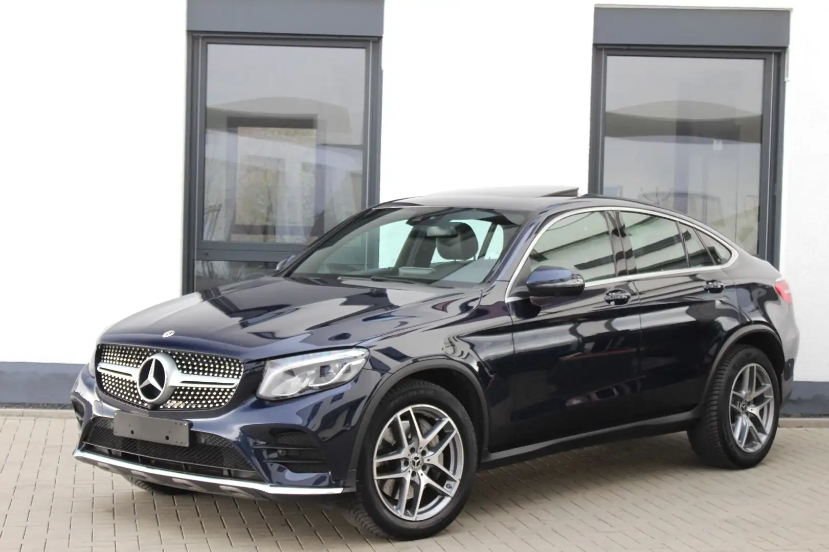 Mercedes-Benz GLC 250 4M Coupe **AMG-PAKET ILS 360° COMAND** Bleu - 1
