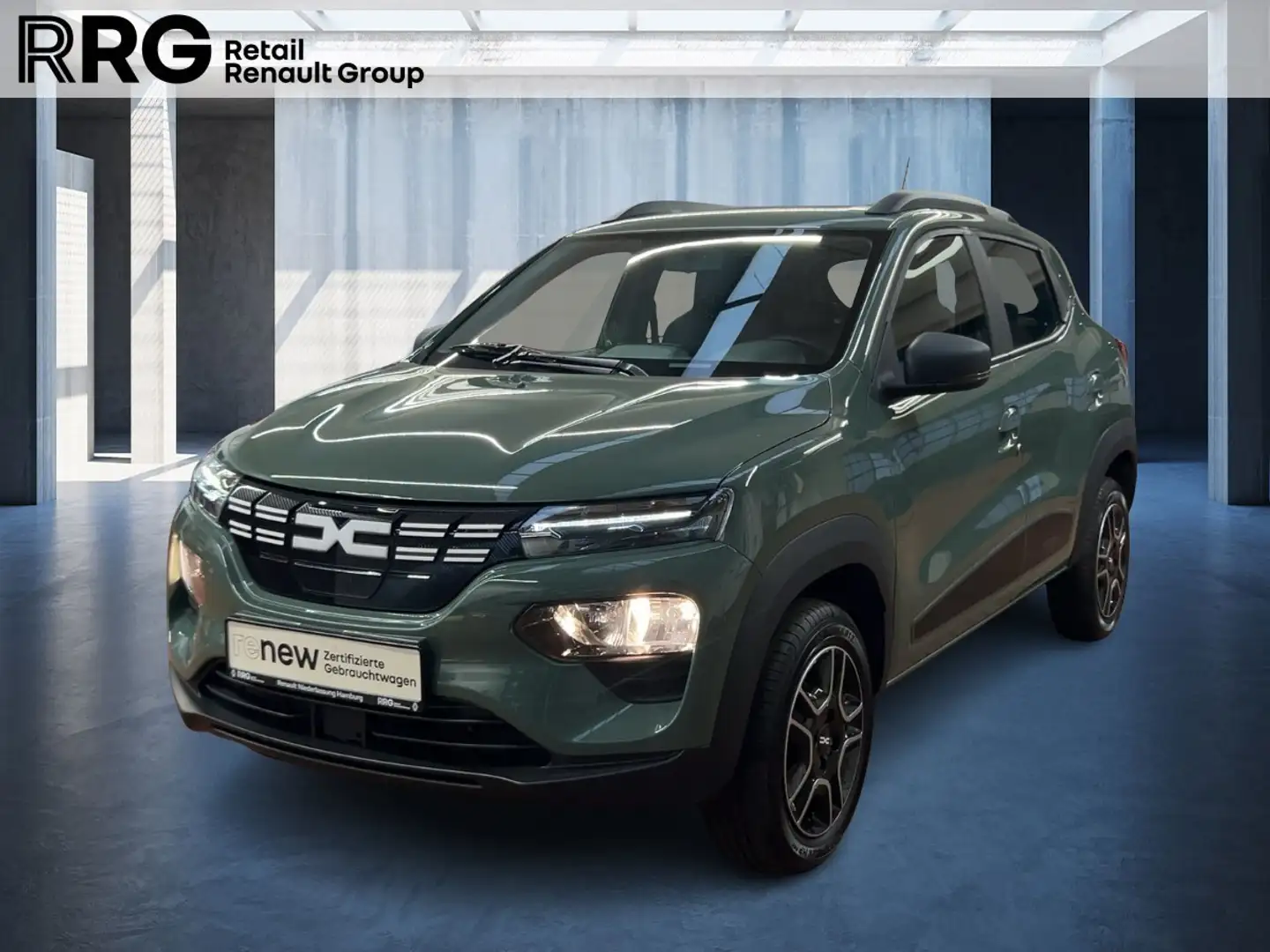 Dacia Spring Electric 45 Essential Rückfahrkamera PDC KLIMA ABS ESP ZV Groen - 1