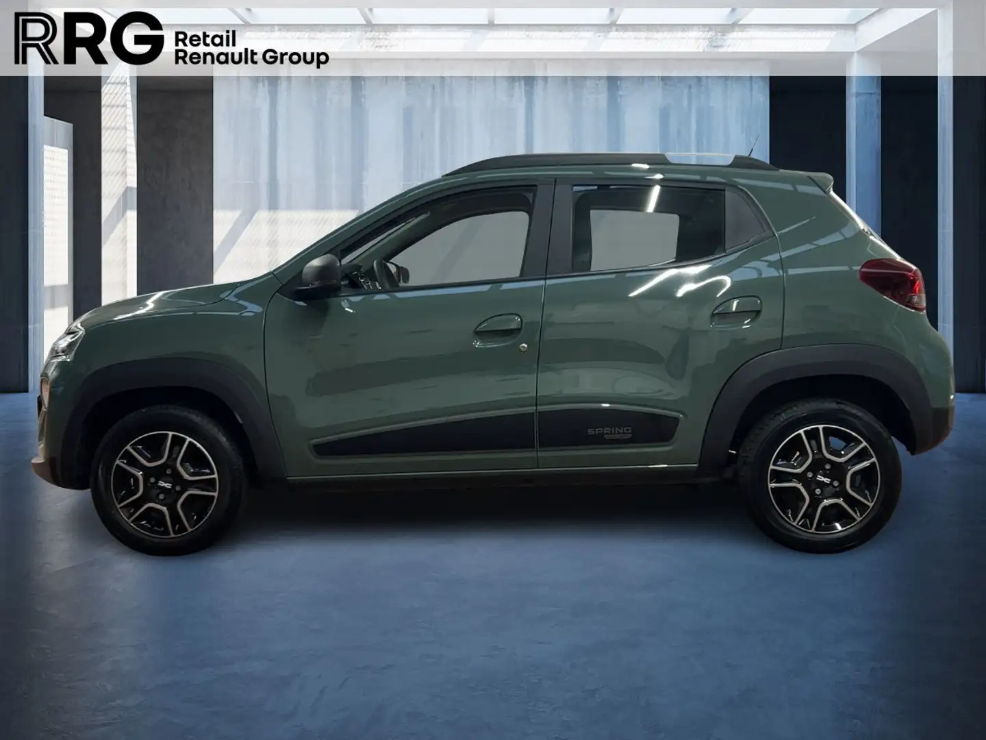 Dacia Spring Electric 45 Essential Rückfahrkamera PDC KLIMA ABS ESP ZV Groen - 2