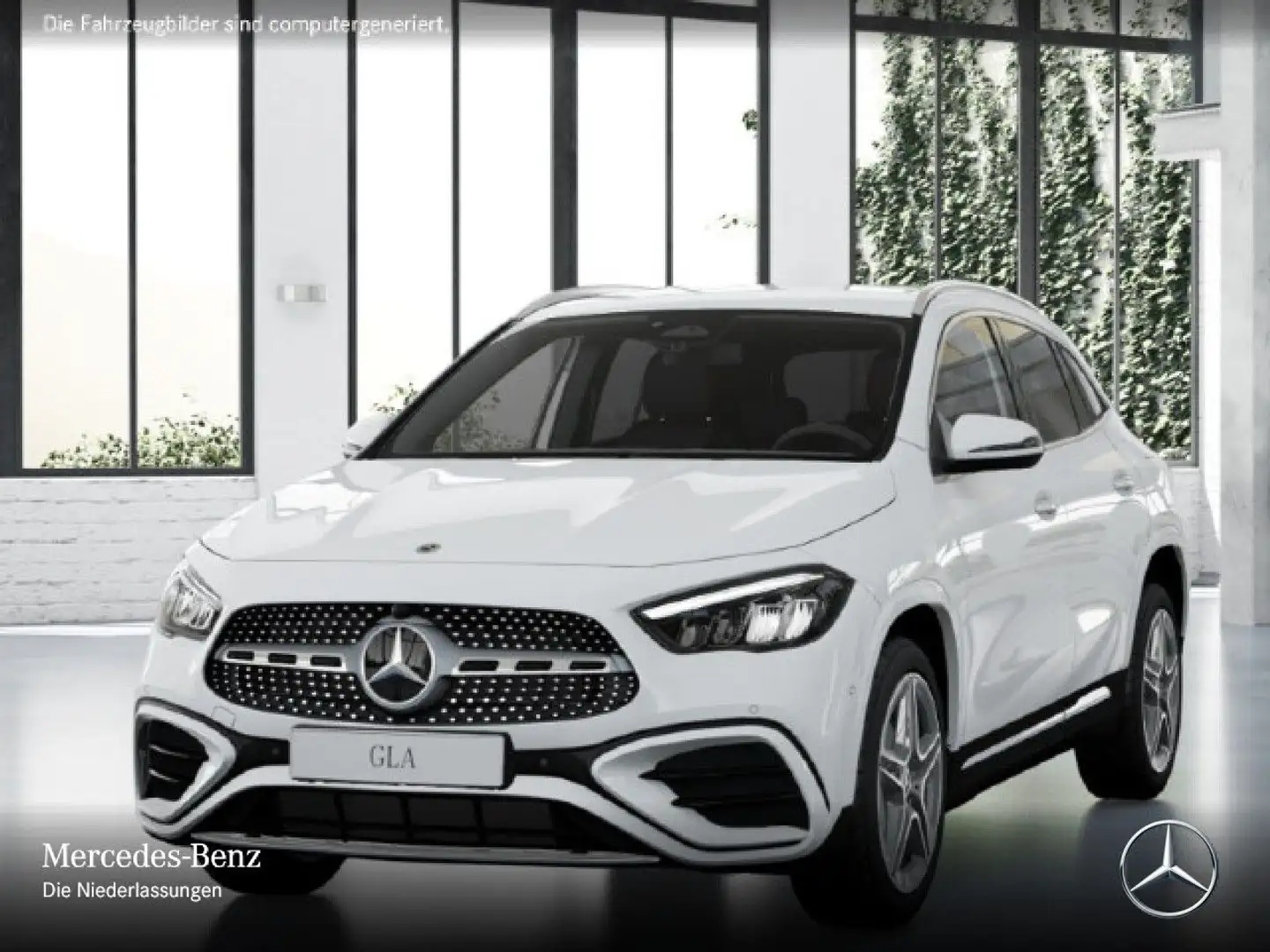 Mercedes-Benz GLA 180 d AMG+LED+KAMERA+KEYLESS+8G Blanc - 2