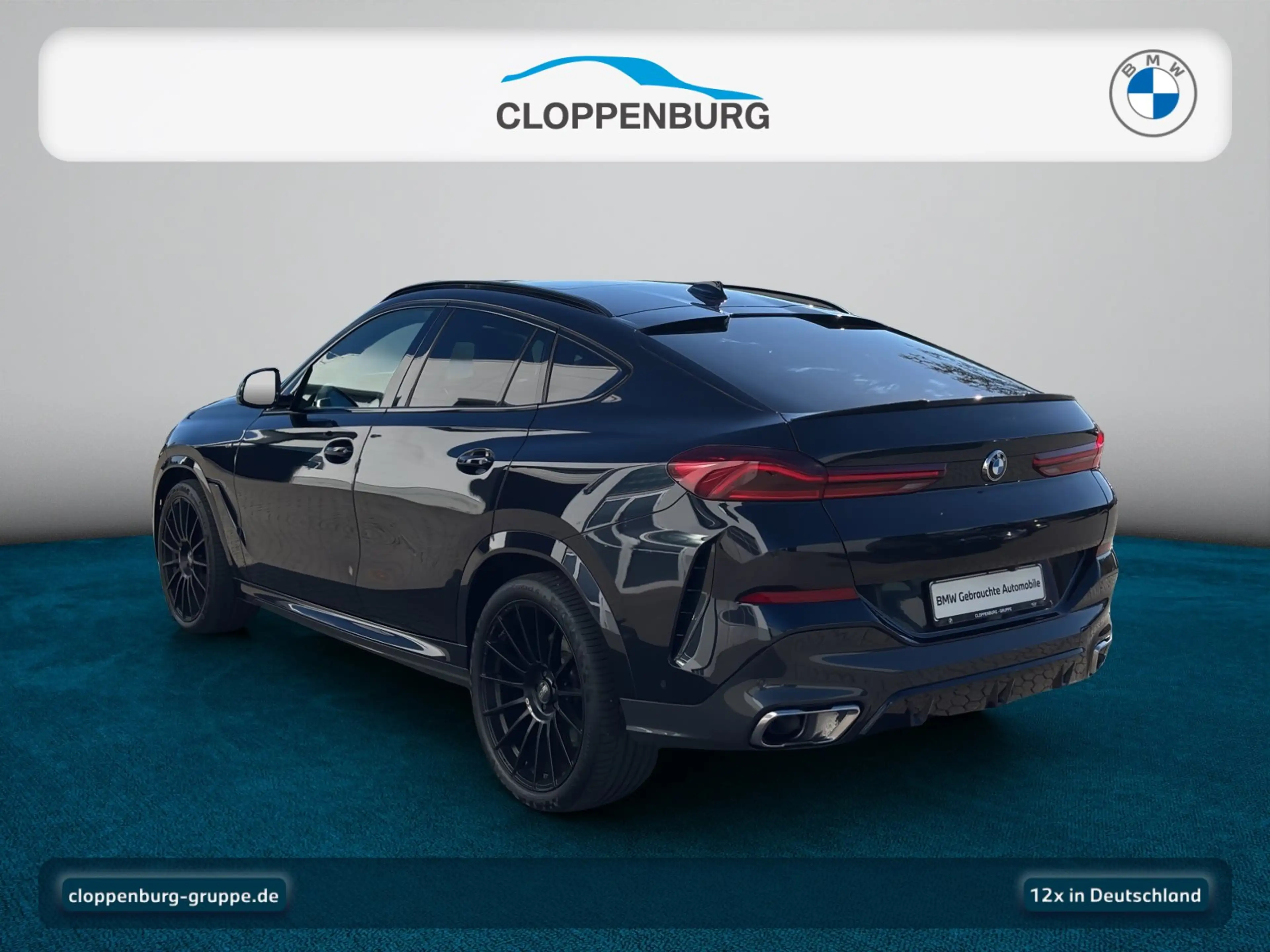 BMW X6 xDrive40d Head-Up+AHK+StHz+Navi+Pano+Laser+WR *Ver — photo 3