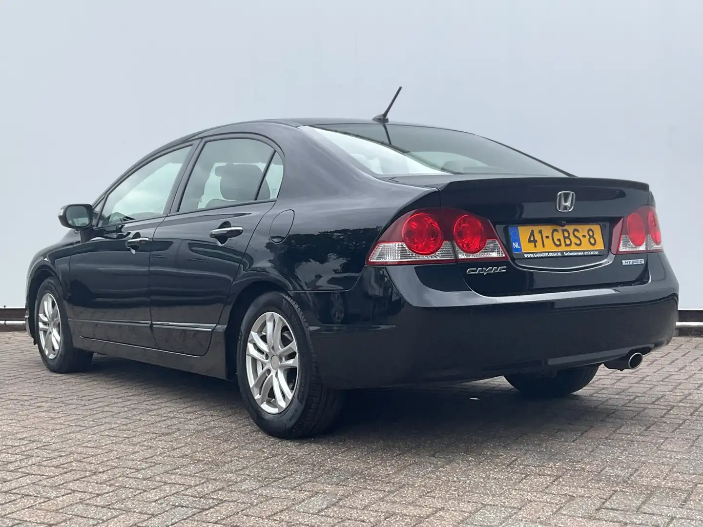 Honda Civic 1.3 Hybrid Automaat Clima Cruise Stoelverw. Zwart - 2