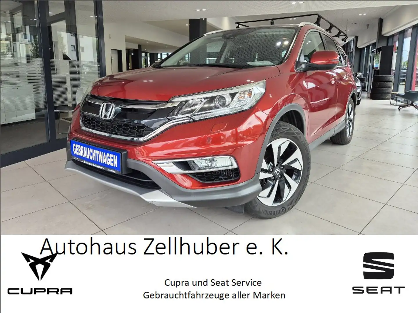Honda CR-V 1.6 4WD Autom. Executive*AHK*Kamera* Rouge - 1