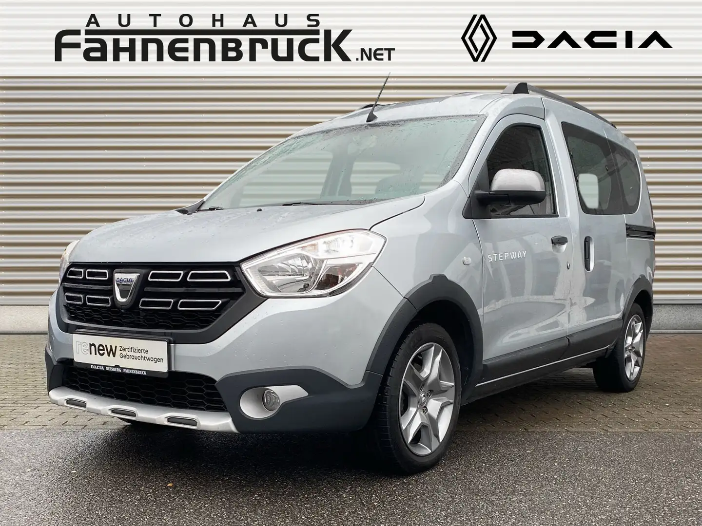 Dacia Dokker Stepway Plus TCe 130  PDC Navi Scheckheft Grau - 1