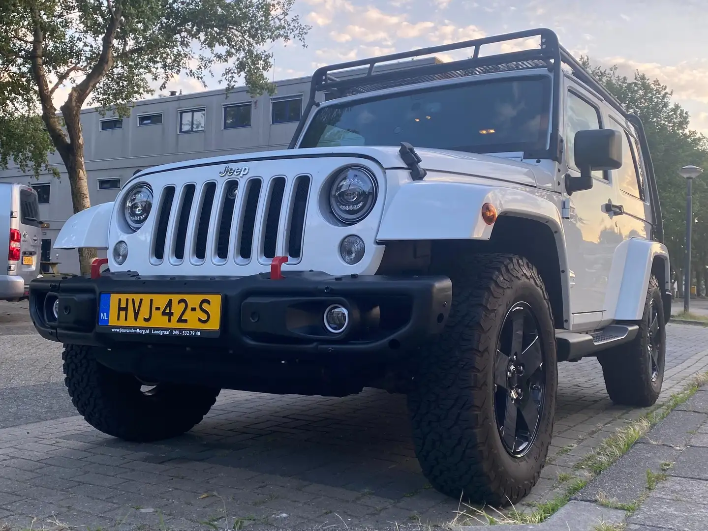 Jeep Wrangler Wrangler Hard-Top 2.8 CRD Automatik Sahara Blanc - 1