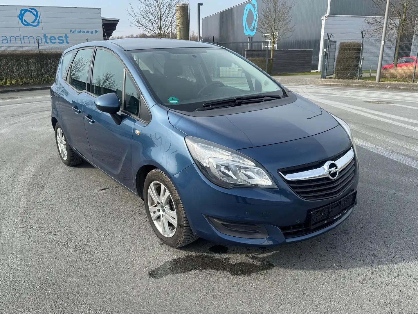 Opel Meriva 1,4 Turbo TÜV&Inspektion&Reifen NEU Automatick Blau - 1